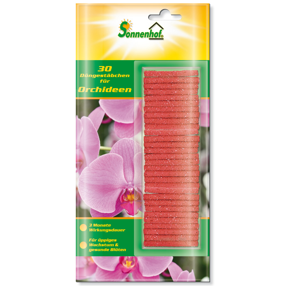 D&uuml;ngest&auml;bchen f&uuml;r Orchideen 30 St&uuml;ck mit Langzeitwirkung