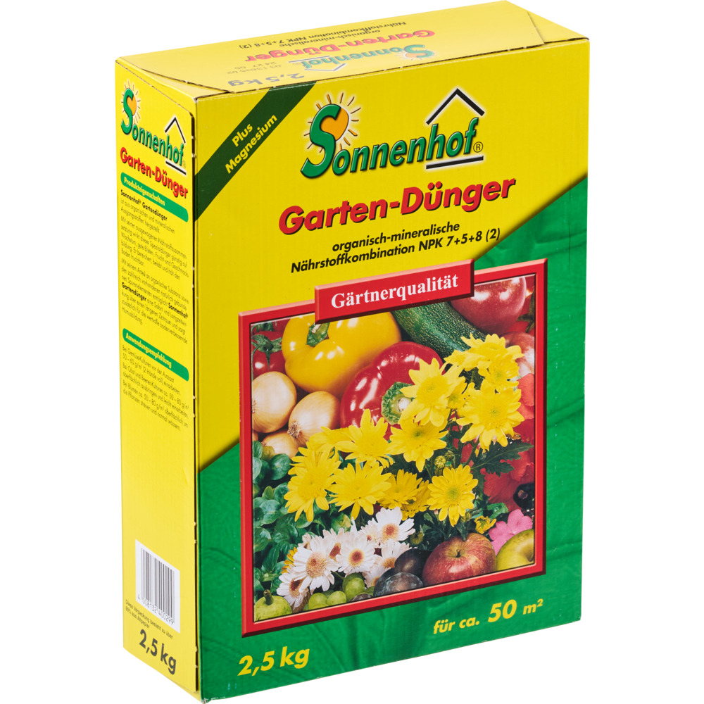 Gartend&uuml;nger 7-5-8-2, 2,5 kg