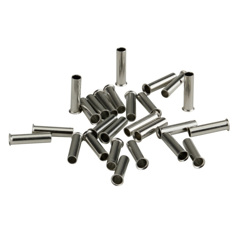 Aderendh&uuml;lsen blank Sortiment 100 St&uuml;ck 1 mm&sup2; x 8 mm