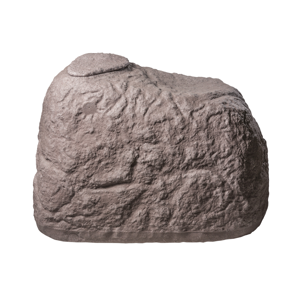 GreenLife Dekor-Regenspeicher ''Findling'' 500 Liter granitrot