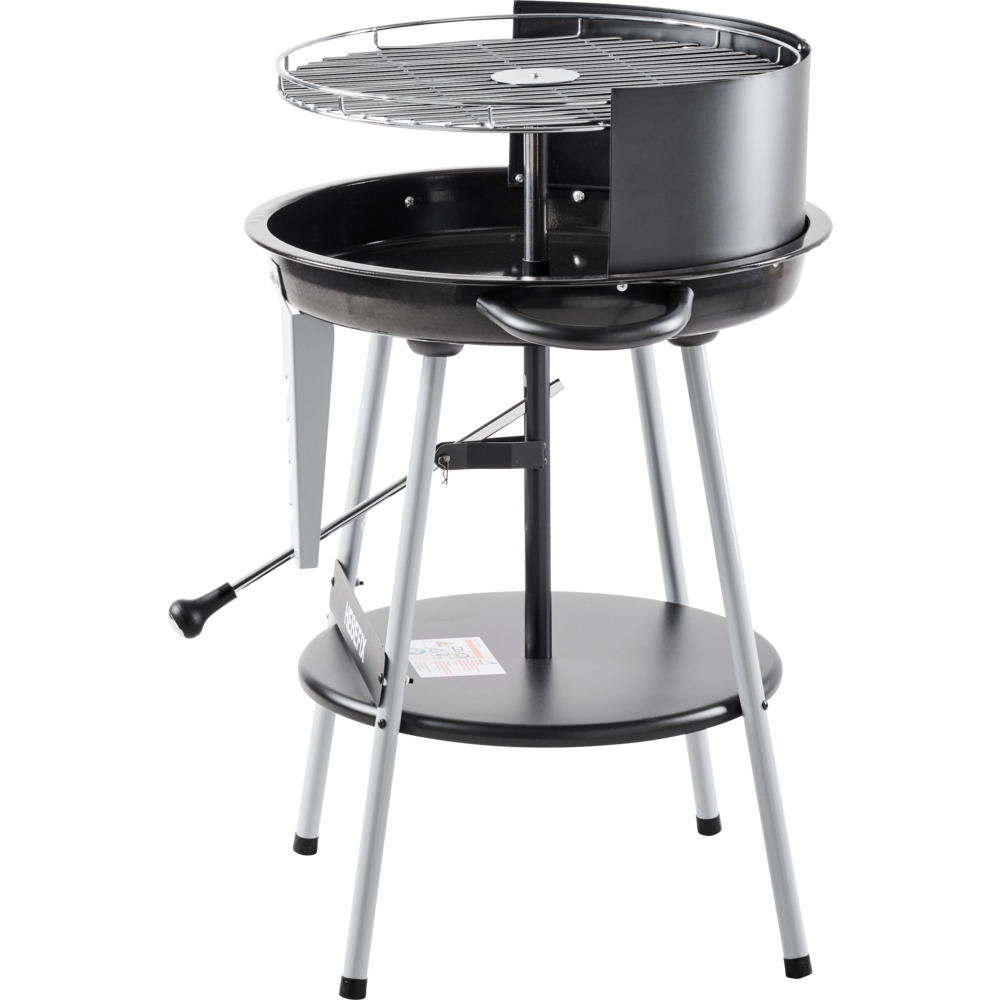 Holzkohlegrill mit Hebelh&ouml;henverstellung &Oslash; 46,5 cm Grillrost image number 2