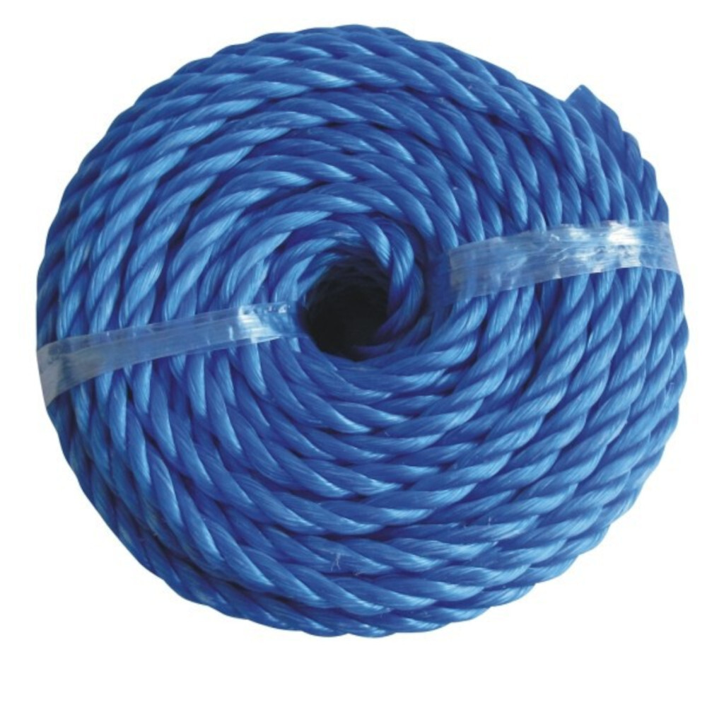 Polypropylen PP Seil 12 mm x 20 m blau Kunststoffseil schwimmf&auml;hig