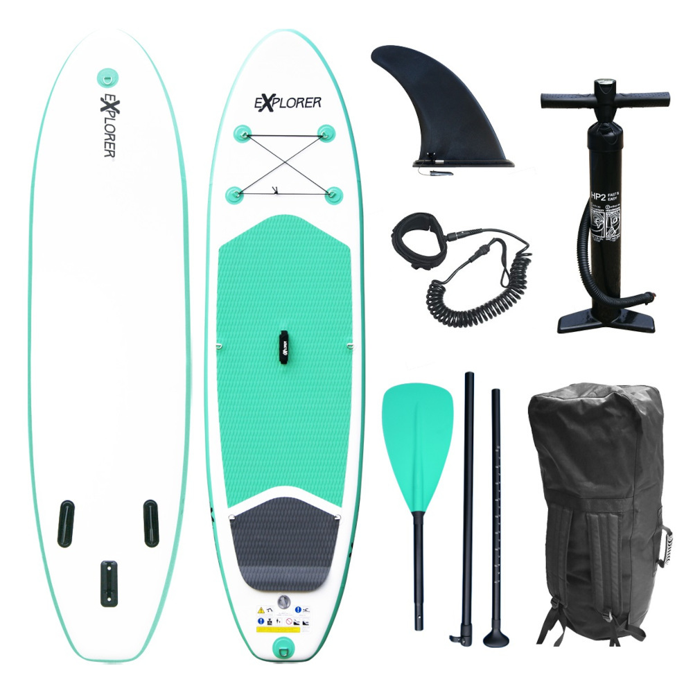 Stand-up-Paddleboard-Set Explorer&reg; Miami 300 mint - B-Ware image number 0