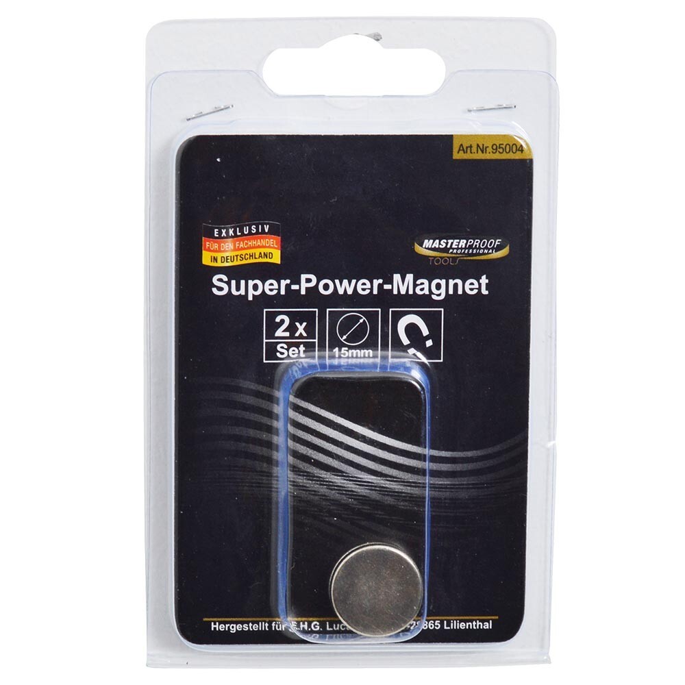 Powermagnet 15 mm 2 St&uuml;ck image number 1