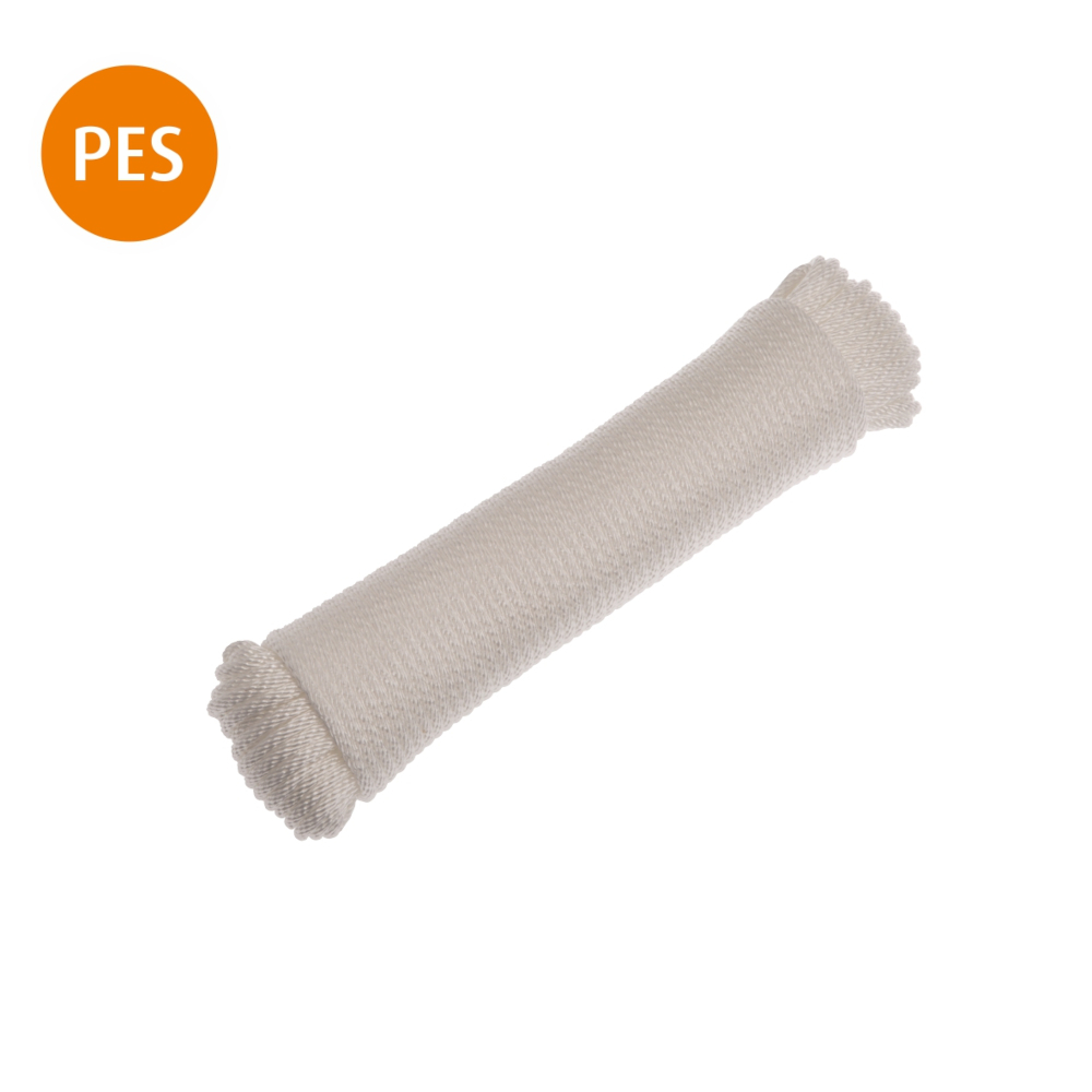 PES-Schnur &Oslash; 3 mm, 22 m, Wei&szlig;