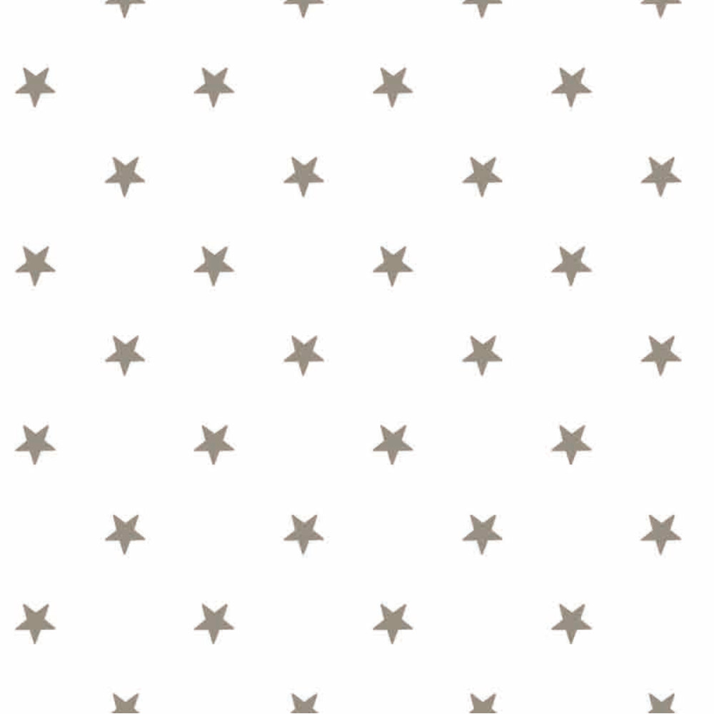 Wachstuch 1,40m Star wei&szlig;/silber