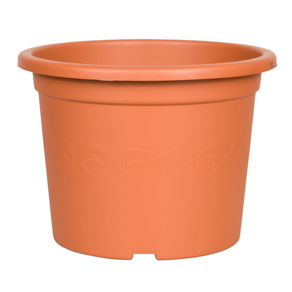 Prosperplast Pflanztopf Plastica rund 40 cm terracotta