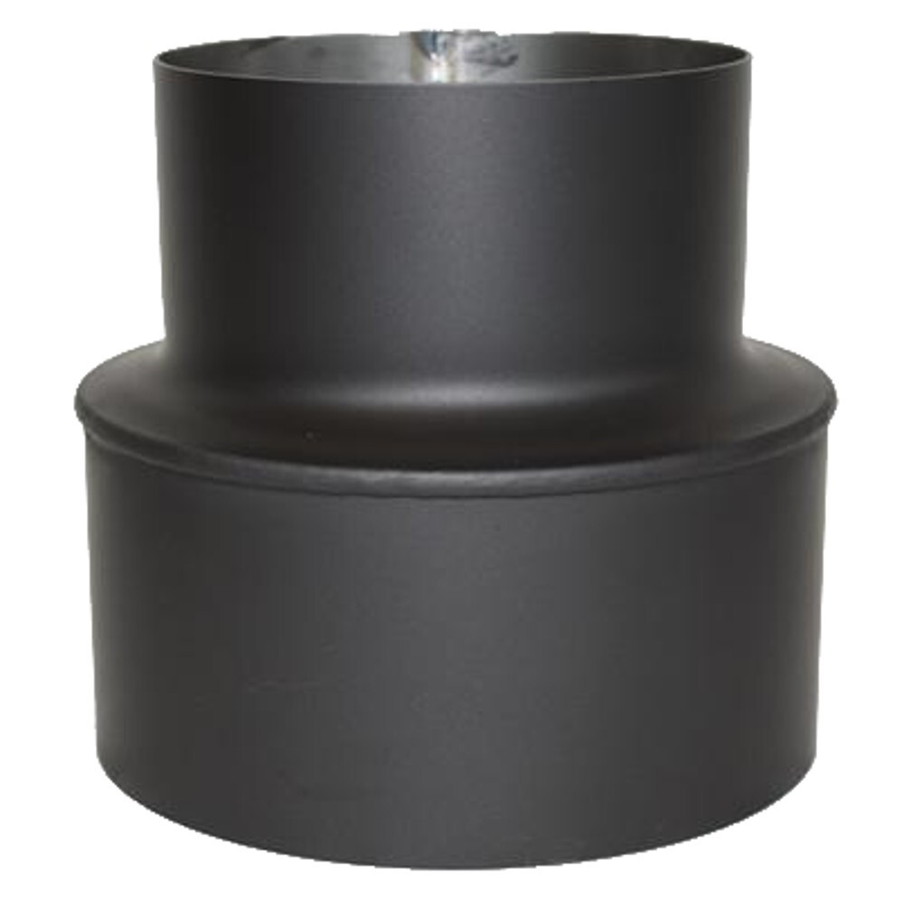 Ofenrohr Reduzierung &Oslash;150-120mm senotherm schwarz-metallic
