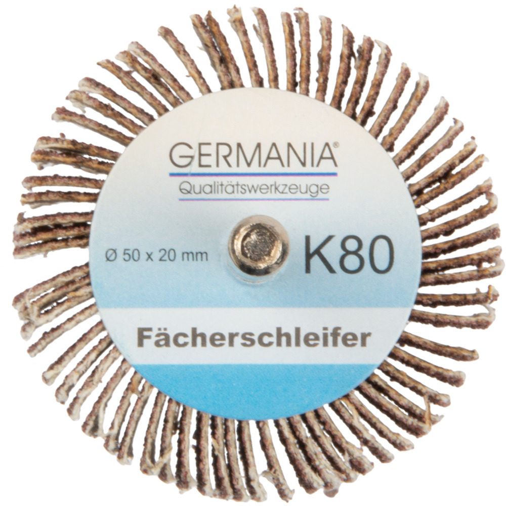 GERMANIA&reg; F&auml;cherschleifer &Oslash; 50 x 20 mm K80 image number 2