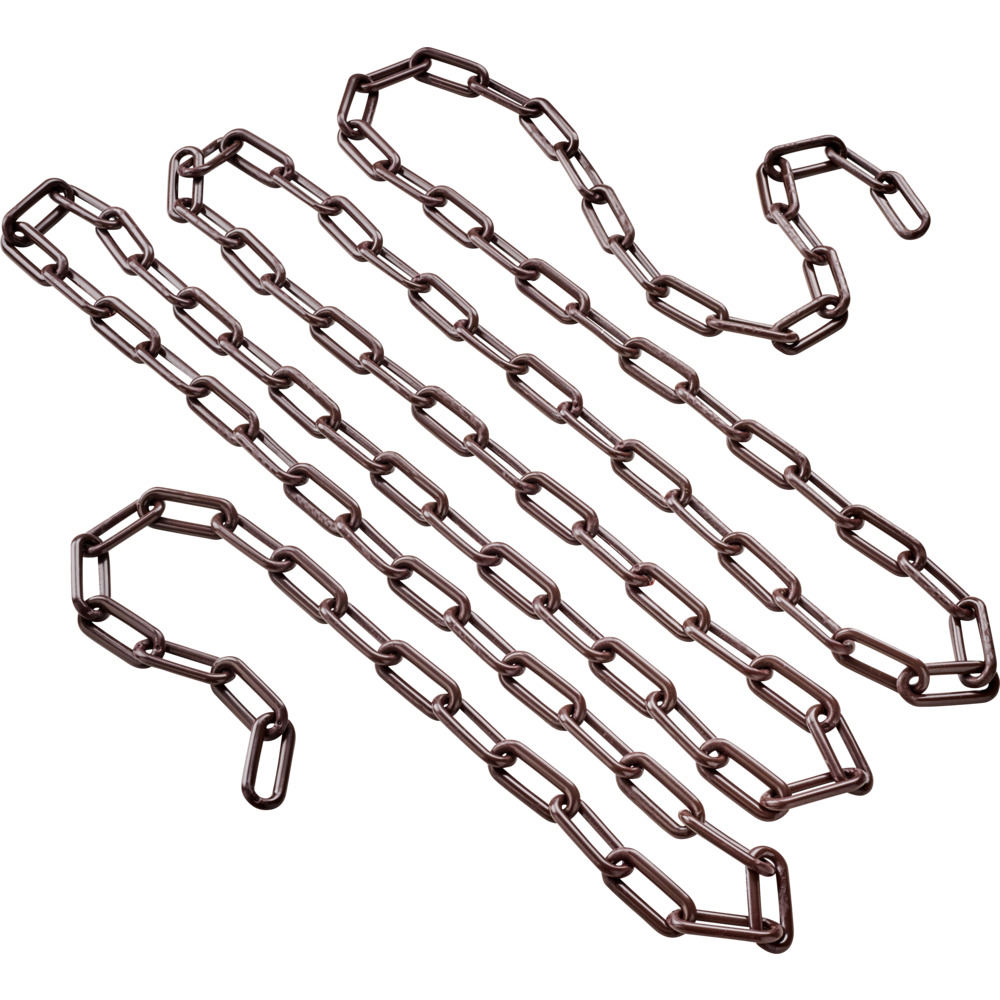 GERMANIA&reg; Regen-Ablaufkette &Oslash; 6mm 4m braun