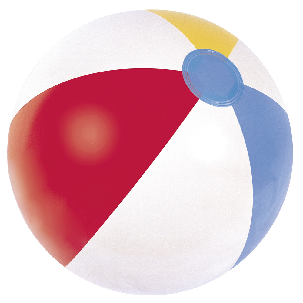 Wasserball aus PVC &Oslash; 51 cm aufblasbar