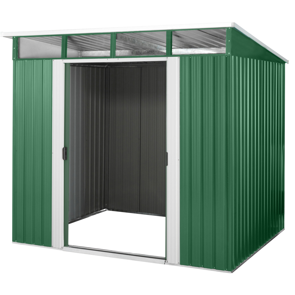 PERGART&reg; Ger&auml;tehaus "L&uuml;beck 86", 239 x 194 cm, H&ouml;he 202 cm, tanne / wei&szlig;