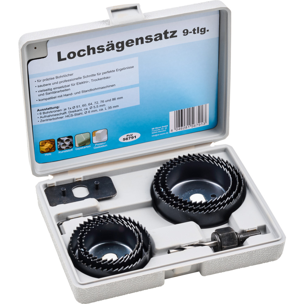 GERMANIA&reg; Lochs&auml;gensatz 9-teilig image number 2