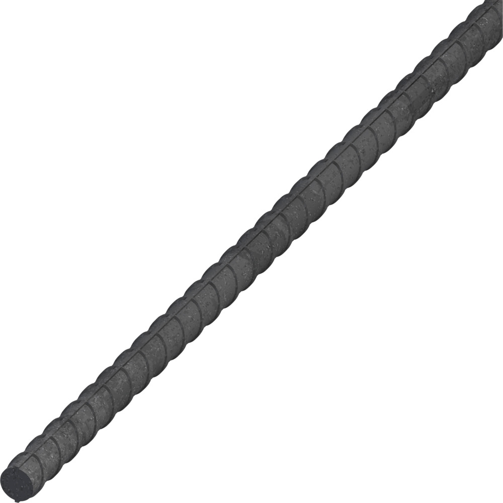 Betonrippenstahl-Rundstange 6mm x 1m aus Stahl