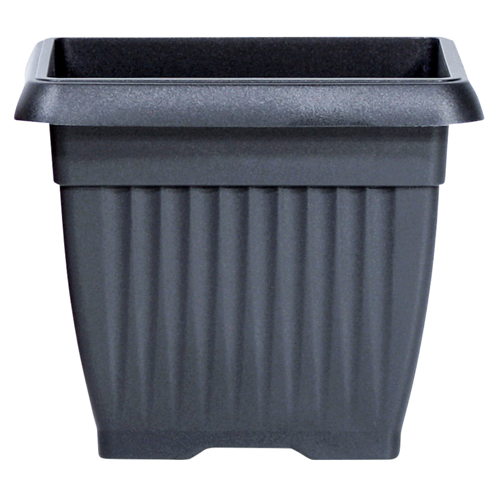 Prosperplast Pflanztopf Terra 37 x 37 cm anthrazit