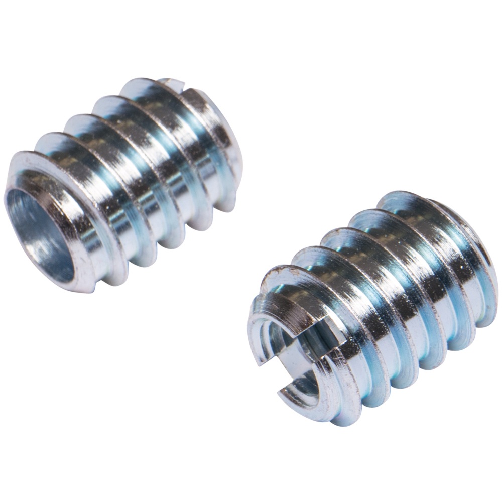 FISHBULL Einschraubmuttern M8 x 18 mm mit Schlitz, 2 St&uuml;ck
