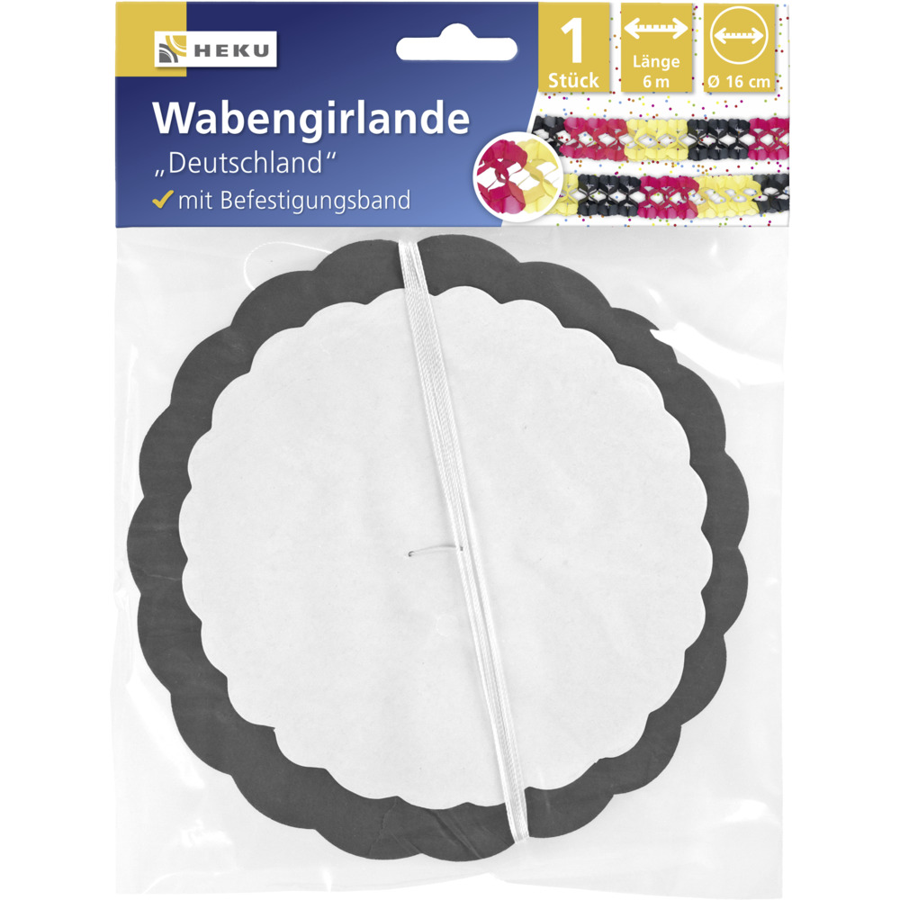 Girlande 6 m lang &Oslash; 16 cm, Deutschland