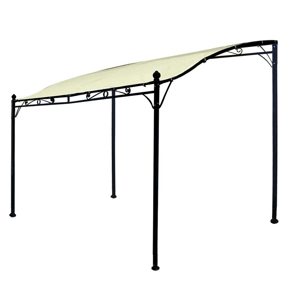 Anbaupavillon "Mantova" 300 x 250 cm mit Stahlgestell