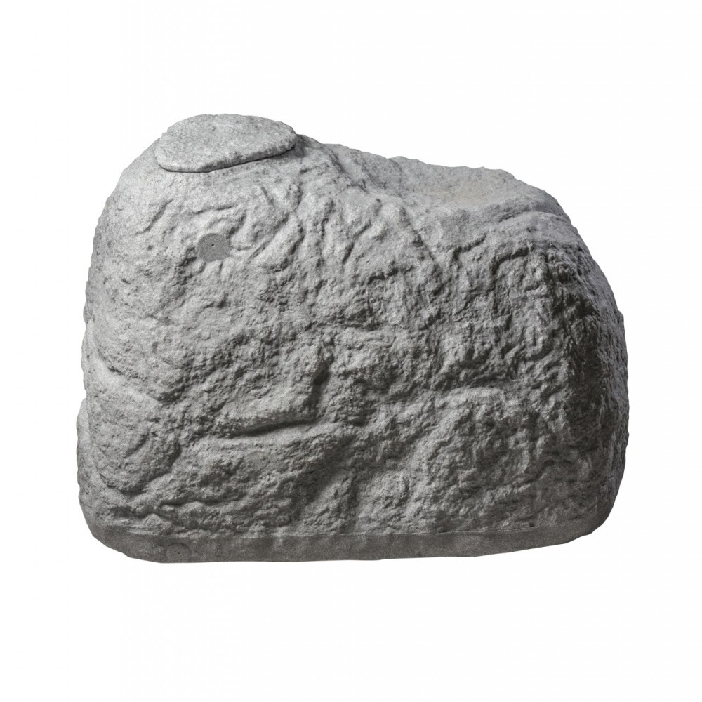 GreenLife Dekor-Regenspeicher ''Findling'' 500 Liter, granitgrau