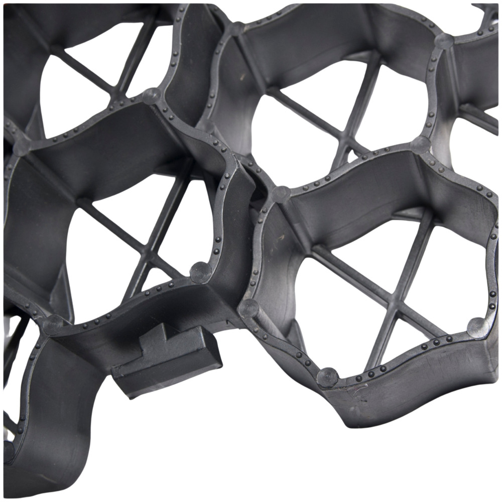 26x Rasengitter 59 x 39,5 x 3 cm Kunststoff schwarz image number 2
