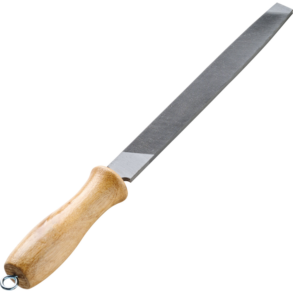 GERMANIA&reg; Flachfeile 200 mm mit Holzgriff