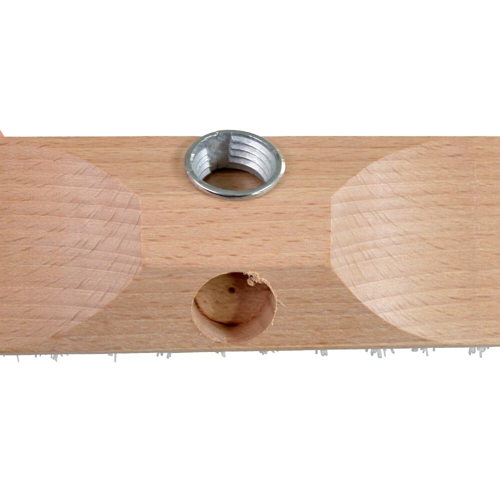 Schrubber 23 cm in Wei&szlig; aus Holz image number 3