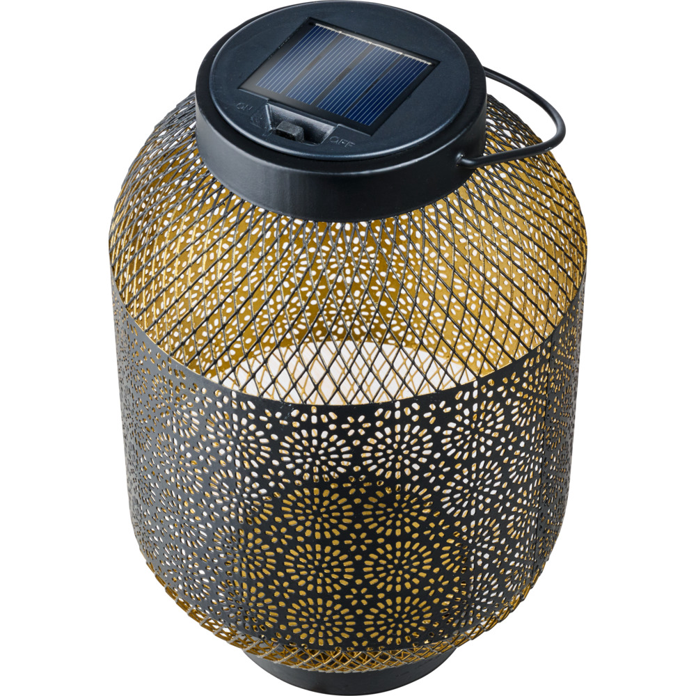 LED-Solar-Laterne aus Metall image number 2