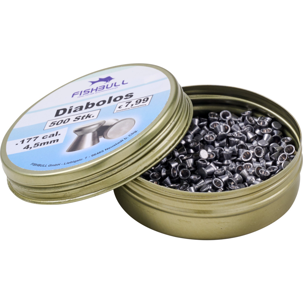 Diabolo 4,5 mm 500 St&uuml;ck Cal.177 Luftgewehr-Munition image number 1