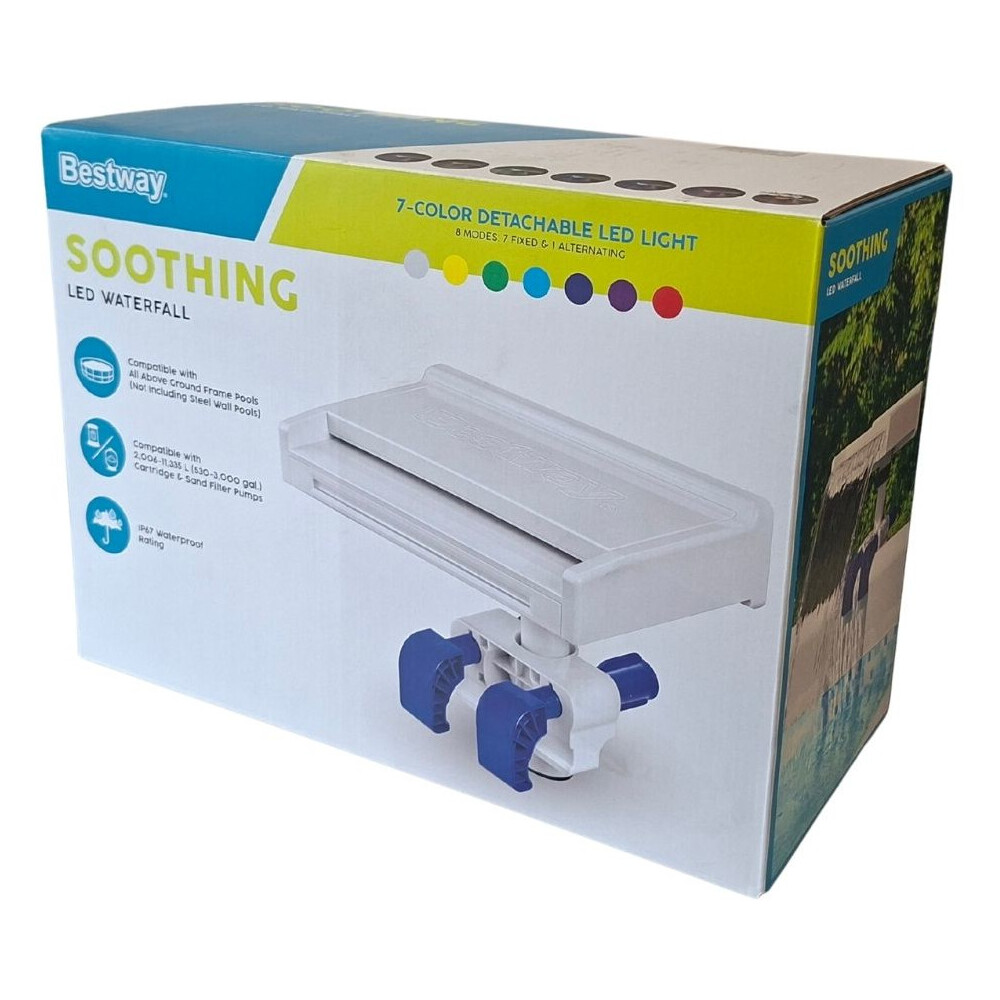 Bestway&reg; LED-Wasserfall 34,5x26x30 cm image number 1