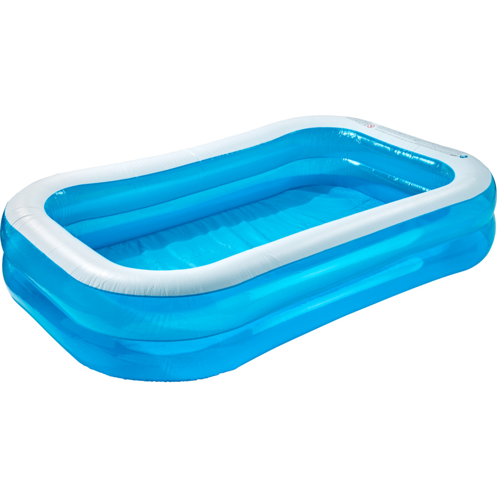 Family Pool 262 x 175 x 51 cm blau/weiss 