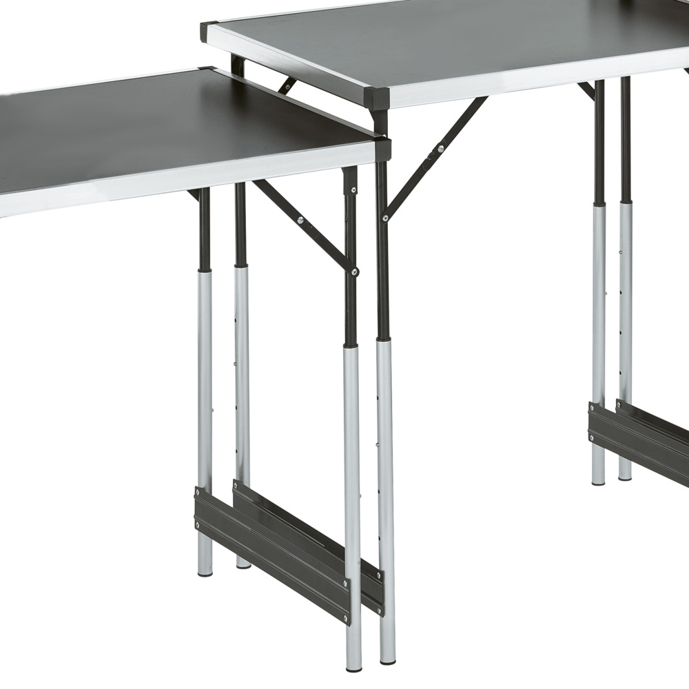 Mehrzwecktisch 3-teilig mit Aluminiumgestell image number 1