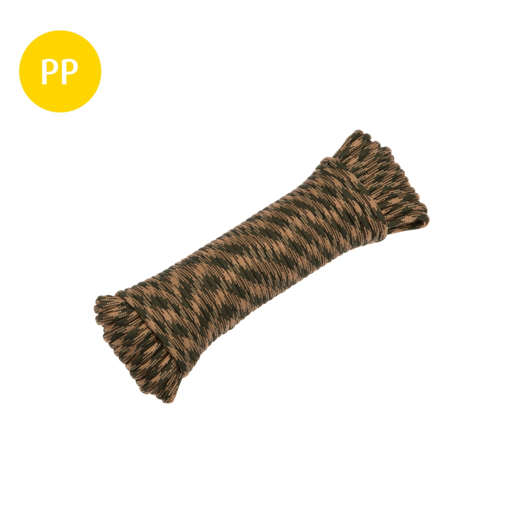 PP-Allzweckschnur &Oslash; 3 mm, 20 m, Camouflage
