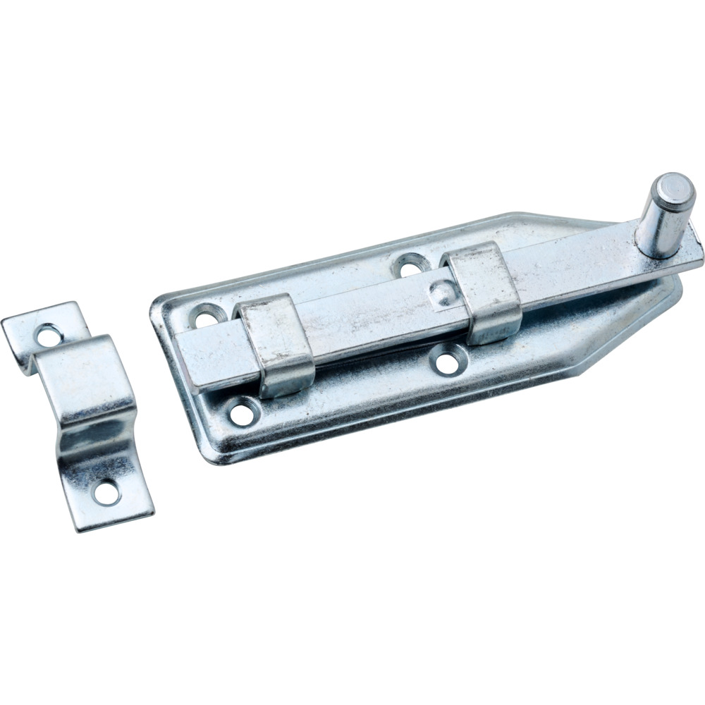 T&uuml;rschlossriegel gerade 80x30mm Stahl verzinkt