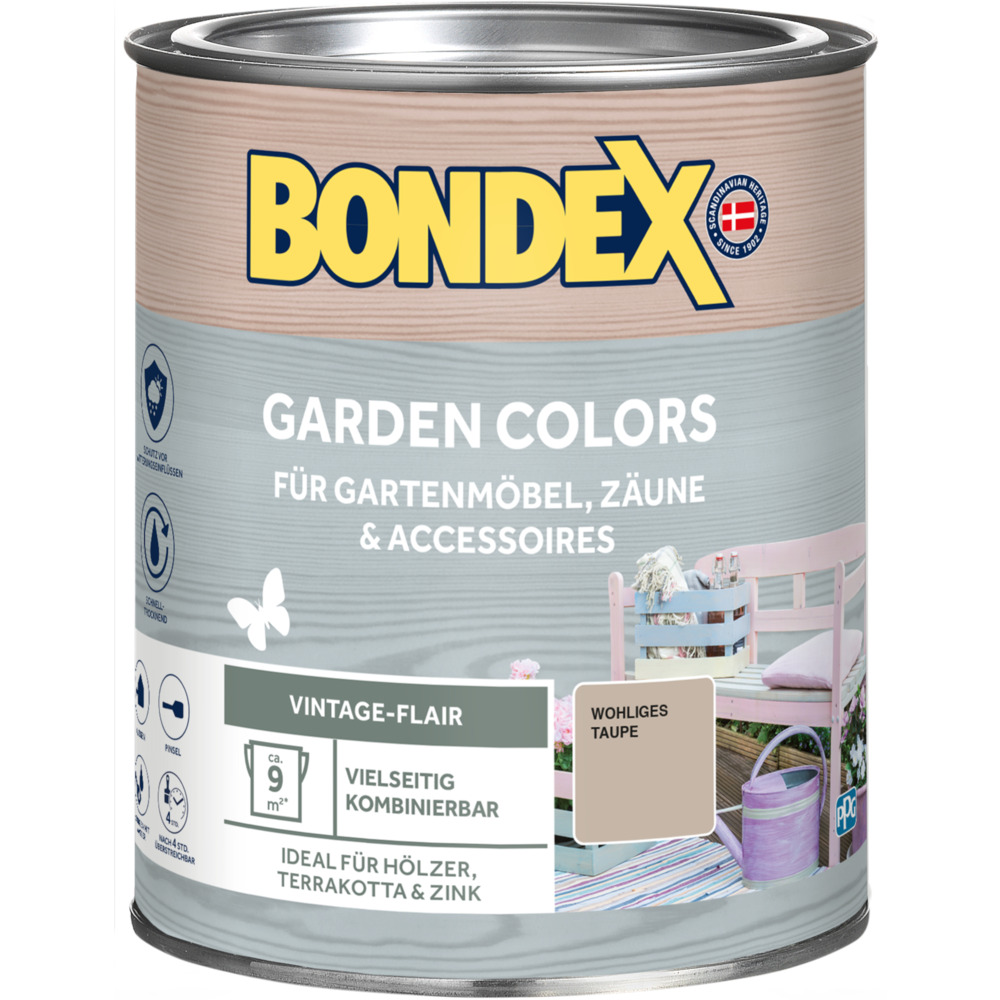 BONDEX Garden Colors Wohliges Taupe 750 ml