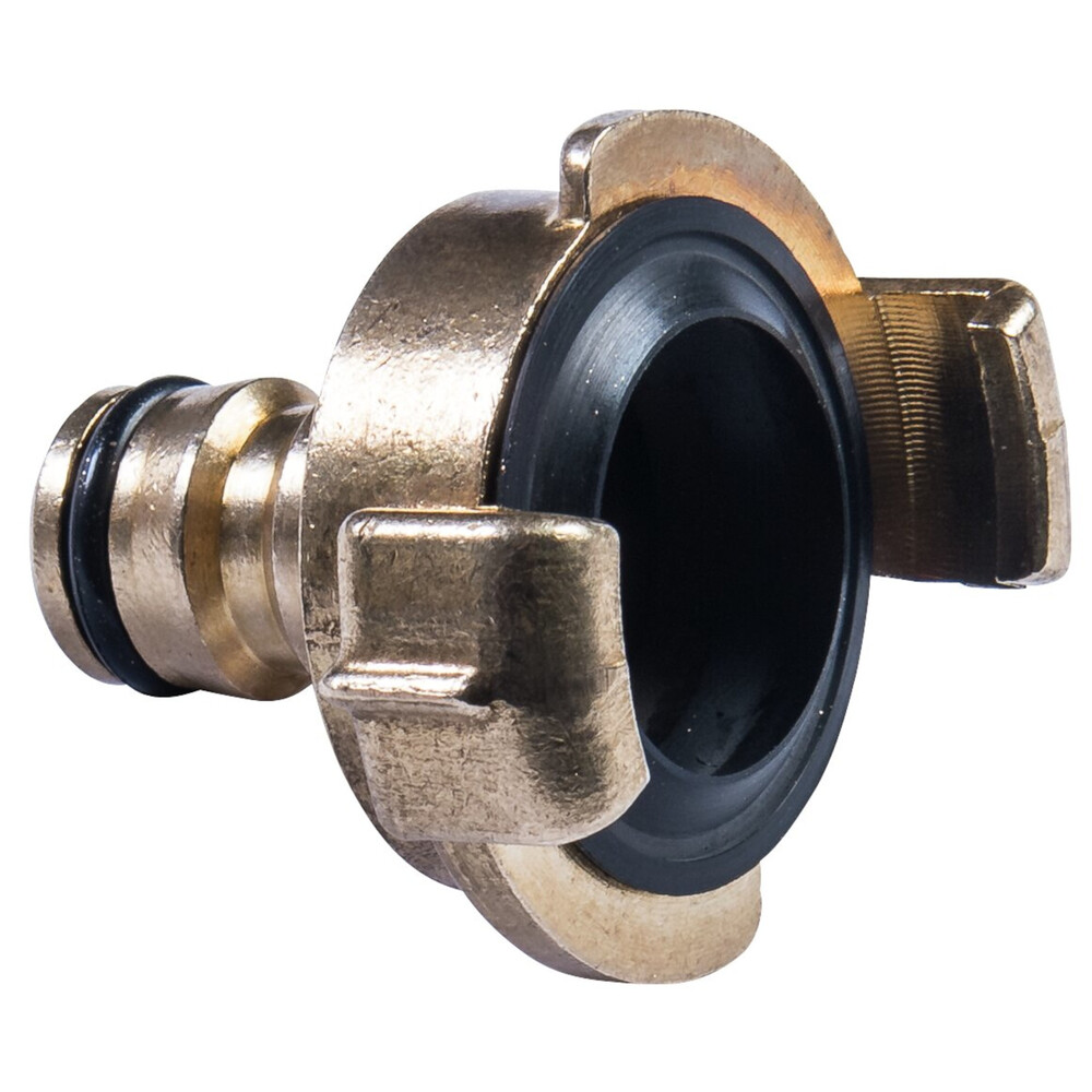 Steckkupplung mit Schnellkupplung 1/2", Messing