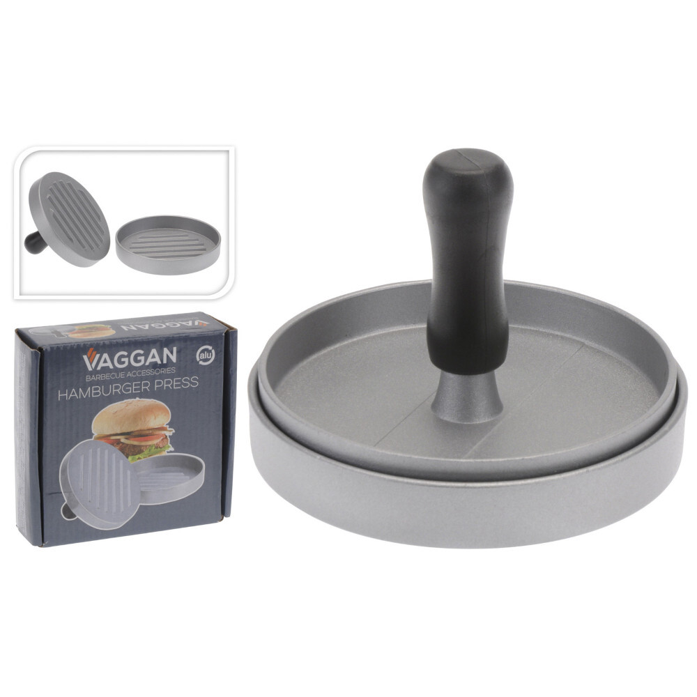 Burgerpresse 11,7 x 9 cm aus Aluminium mit Antihaftbeschichtung - B-Ware image number 0