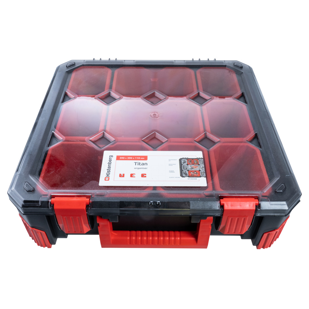 Sortimentsbox Titan Organizer gro&szlig; aus Kunststoff