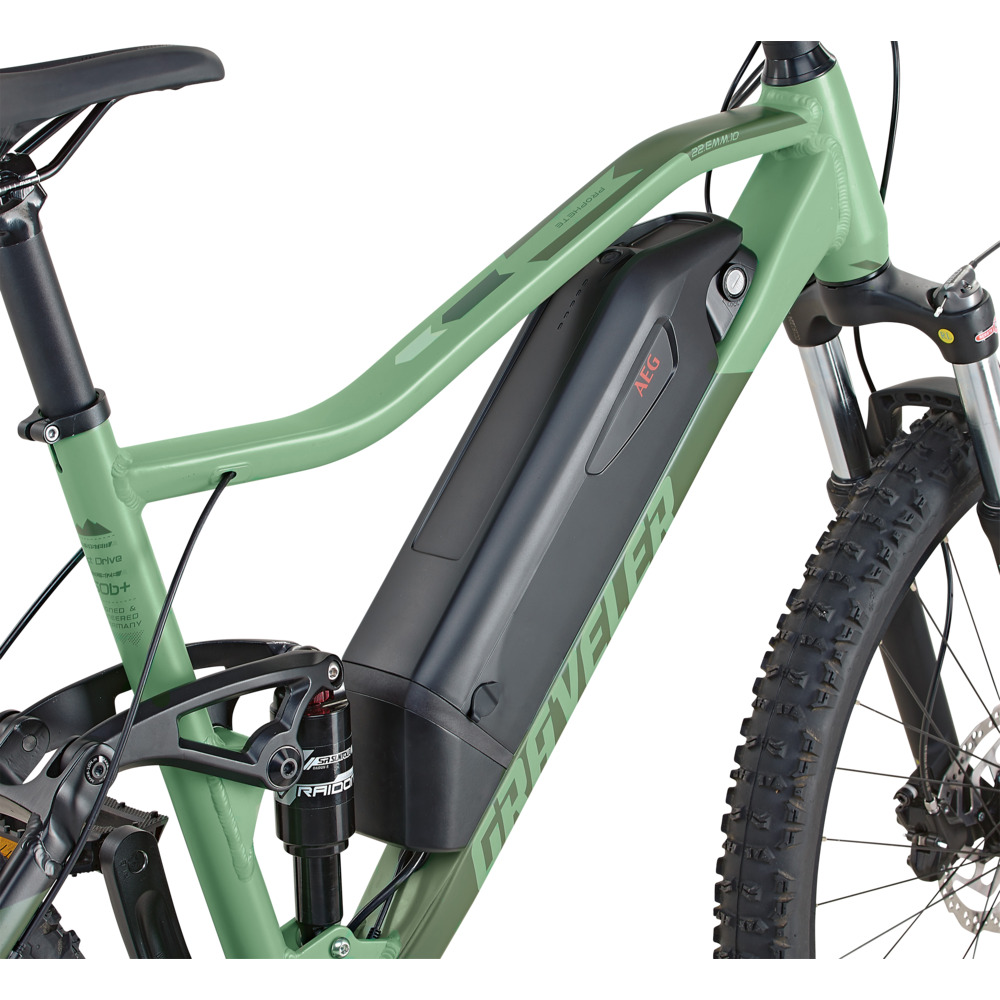 PROPHETE Graveler 22 Fully E-Mountain-Bike 27,5" in Gr&uuml;n image number 3