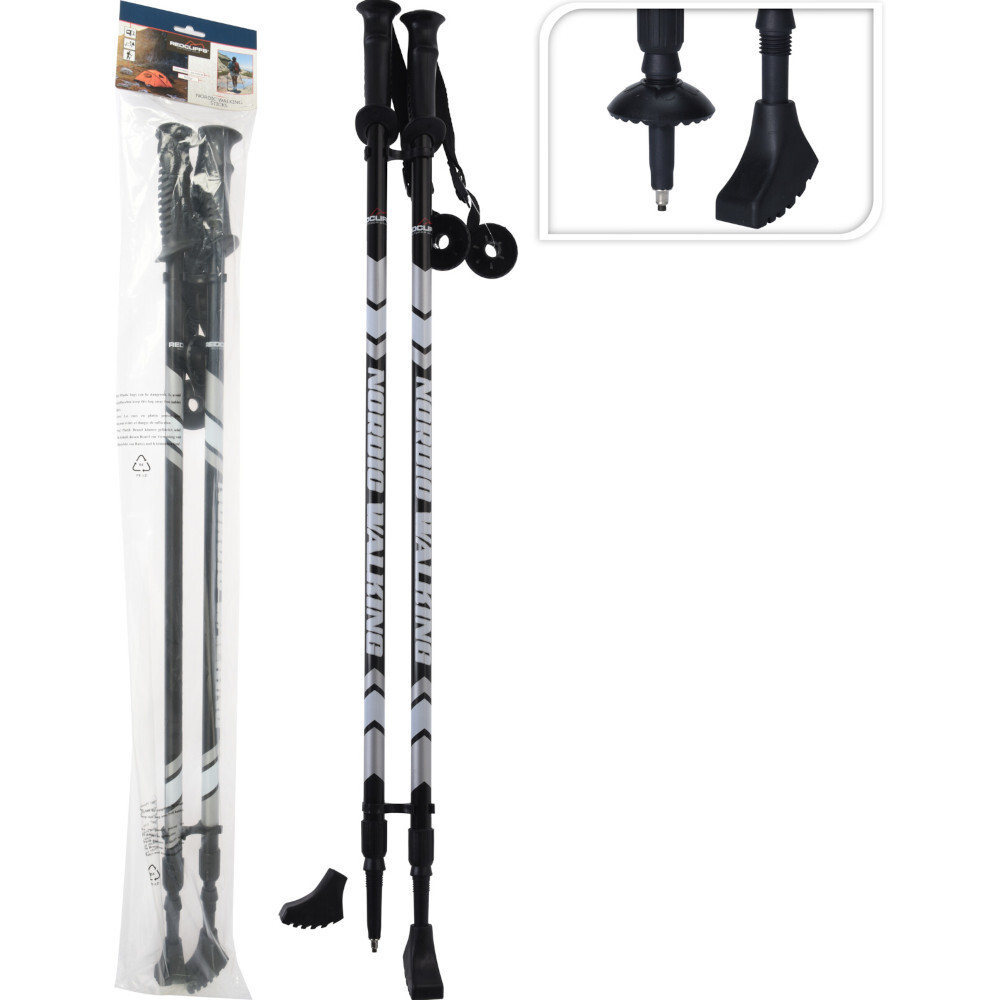 Nordic-Walking-St&ouml;cke teleskopierbar 110 &ndash; 140 cm aus Aluminium