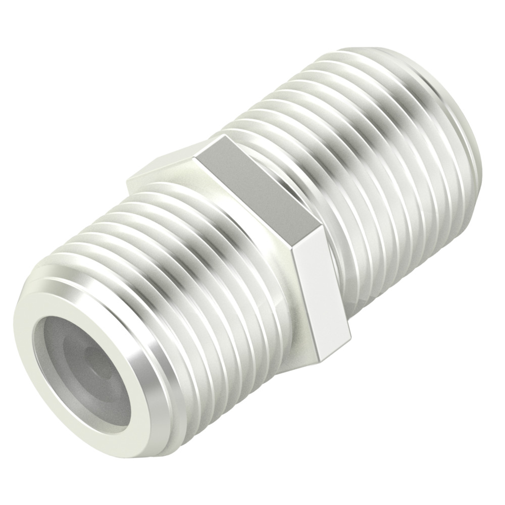 hama&reg; SAT-Adapter, F-Kupplung - F-Kupplung, gerade, Metall