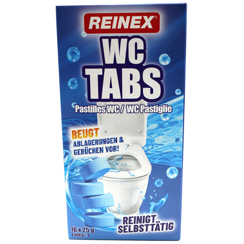 REINEX&reg; WC-Reiniger-Tabs 16 x 25g