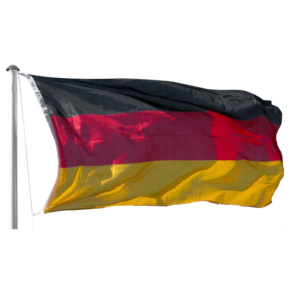 Fahnenmast 4-tlg. 6,2m inkl. Deutschlandflagge image number 1