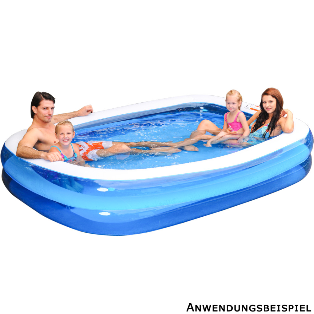 Family Pool 262 x 175 x 51 cm blau/weiss  image number 1