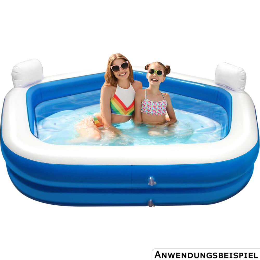 Familien Lounge Pool 213 x 206 x 60 cm