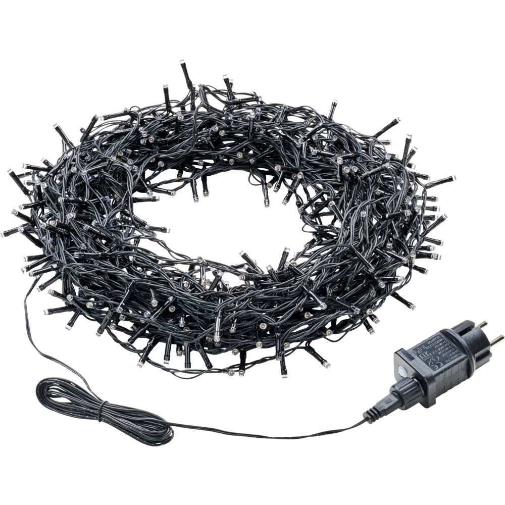 LED-Lichterkette 36 m 480 LEDs, 8 Lichtmodi und Timer