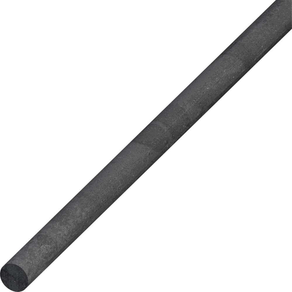 Rundstange Stahl warmgewalzt 2000 x 6 mm grau