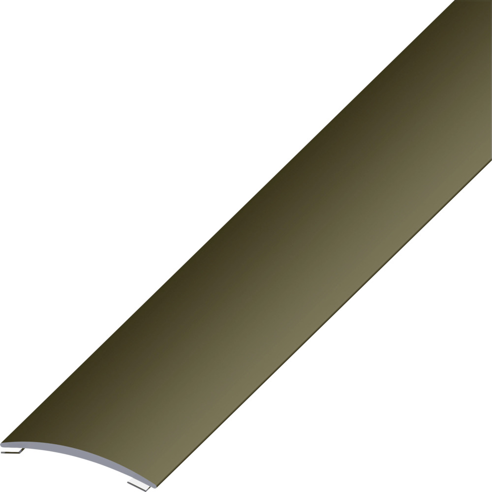 &Uuml;bergangsprofil Aluminum eloxiert 1000 x 30 x 5 mm bronzefarben selbstklebend