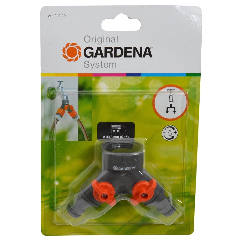 GARDENA 2-Wege-Verteiler G1-Gewinde