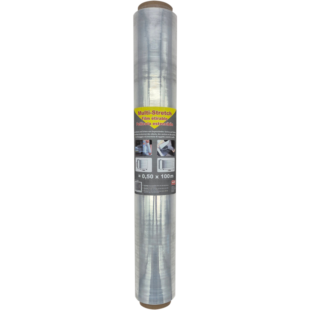 Handstrechfolie transparent 0,5 x 100 m