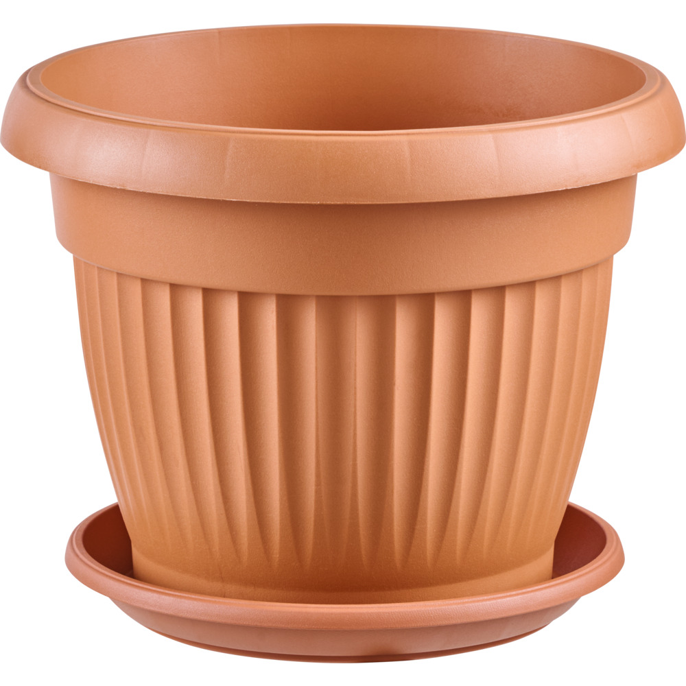 Prosperplast Pflanztopf Terra rund 30 cm terracotta image number 1